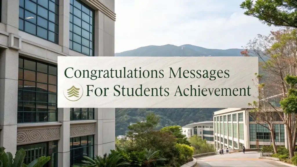 Congratulations Messages for Students Achievement