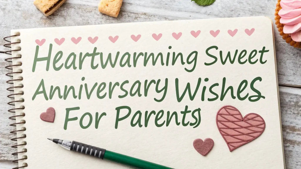 Heart Touching Sweet Anniversary Wishes for Parents