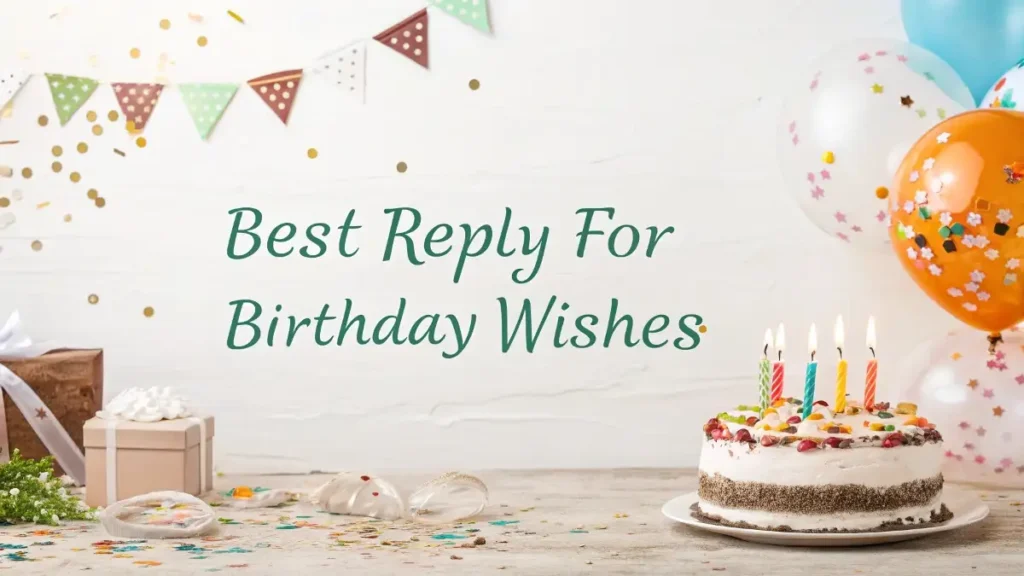 Best Reply For Birthday Wishes