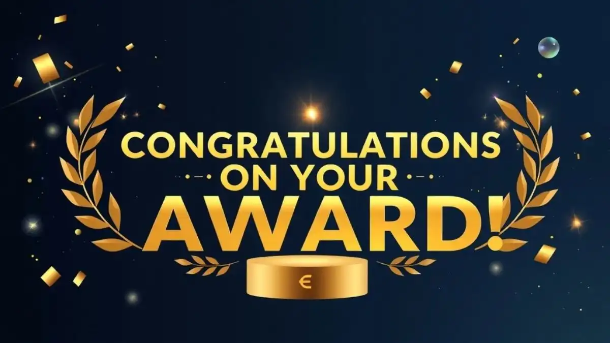 Congratulations Messages for Award