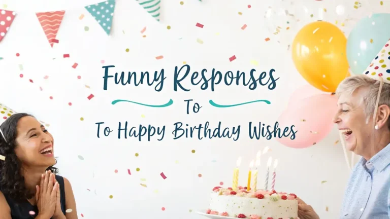 Funny Responses To 'Happy Birthday' Wishes