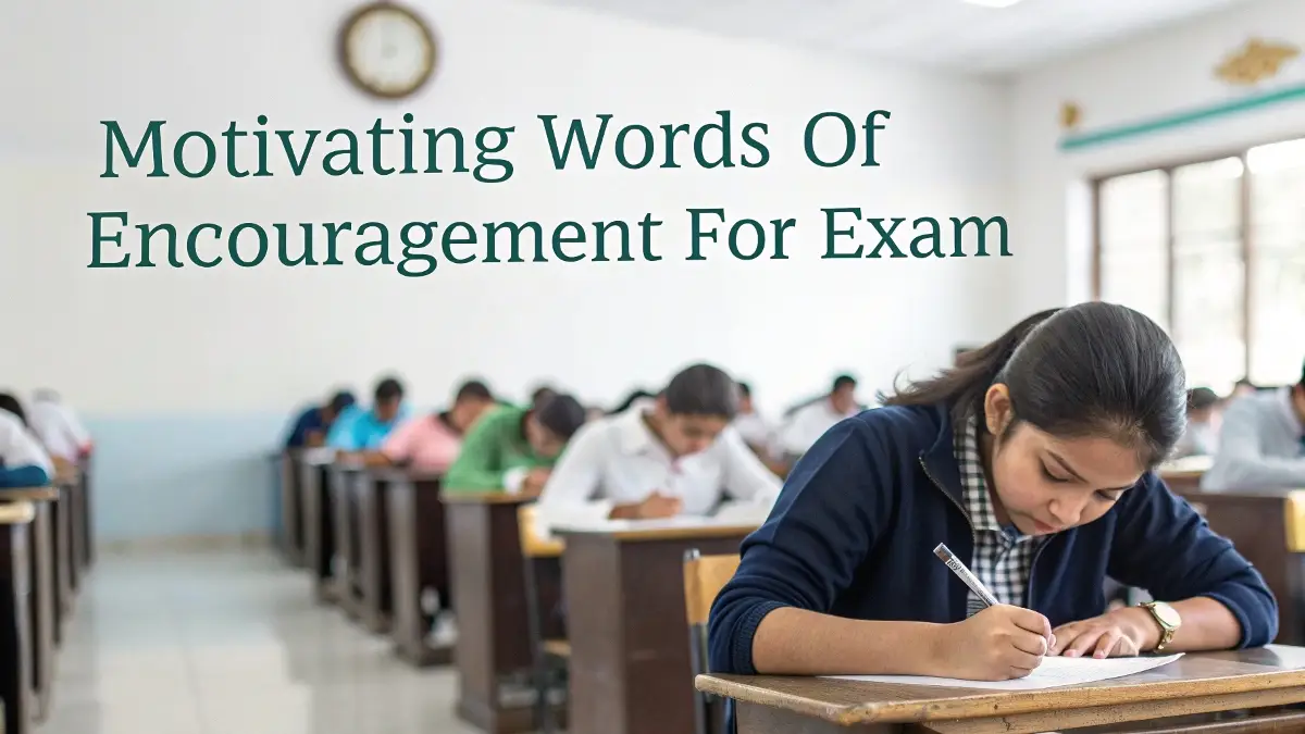 Motivating Words of Encouragement for Exam