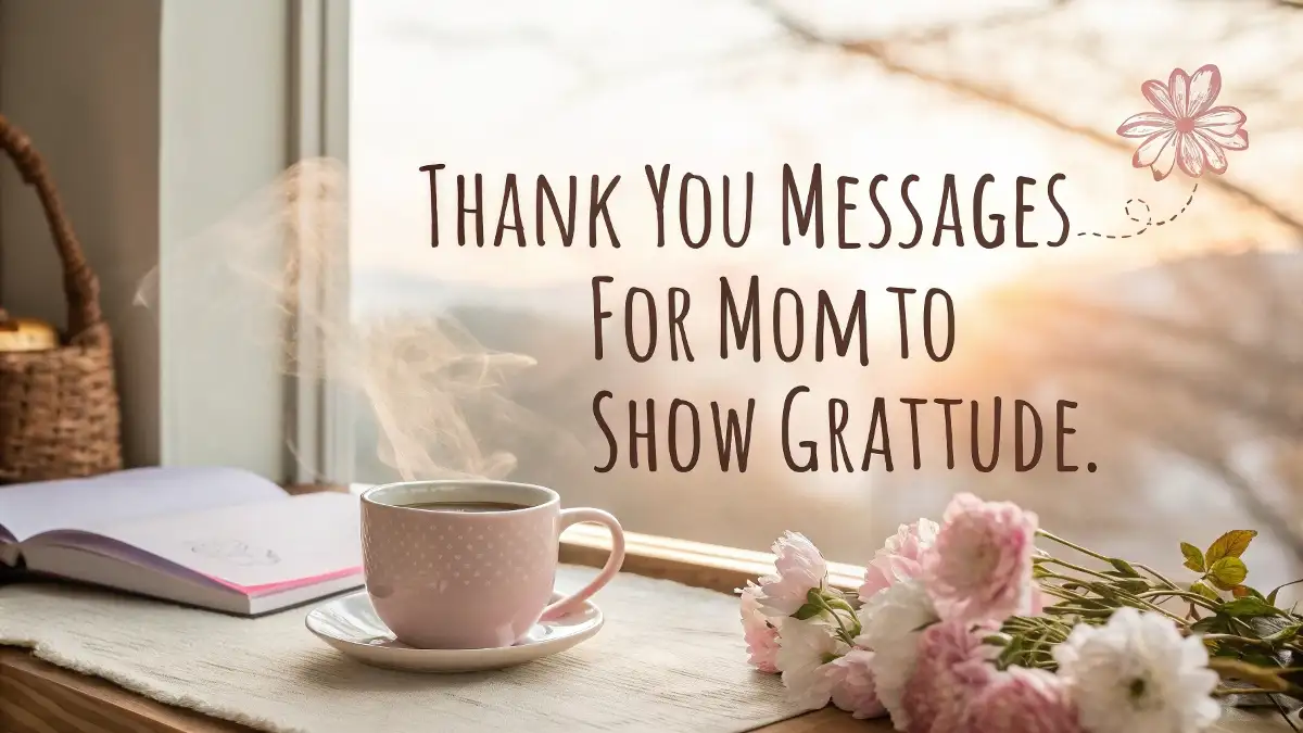 Thank You Messages for Mom to Show Gratitude